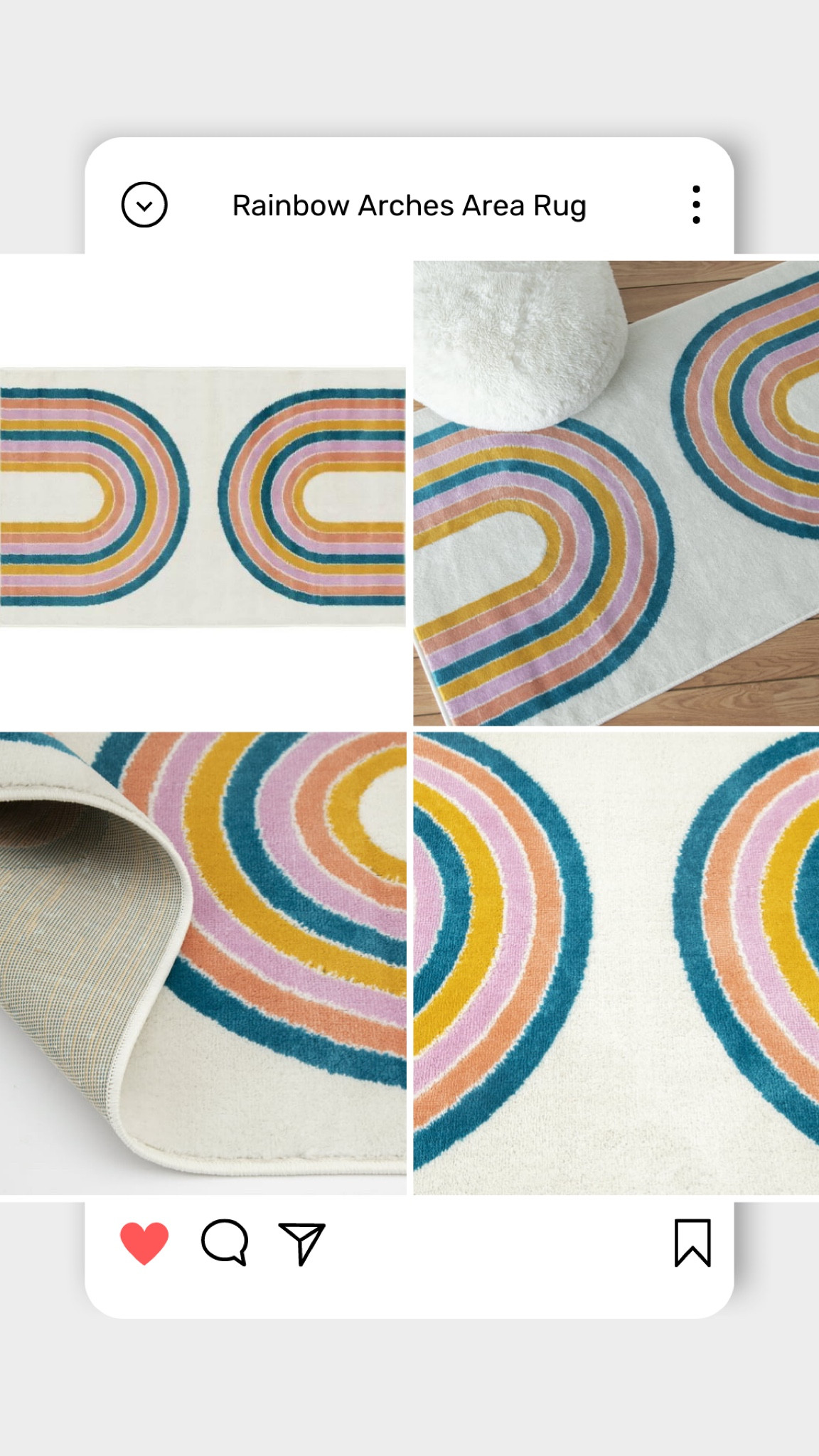 This whimsical rainbow arcs rug has vivid, bright tones to create a minimalist design that works well with many home decor styles! 

#LTKFind #LTKhome