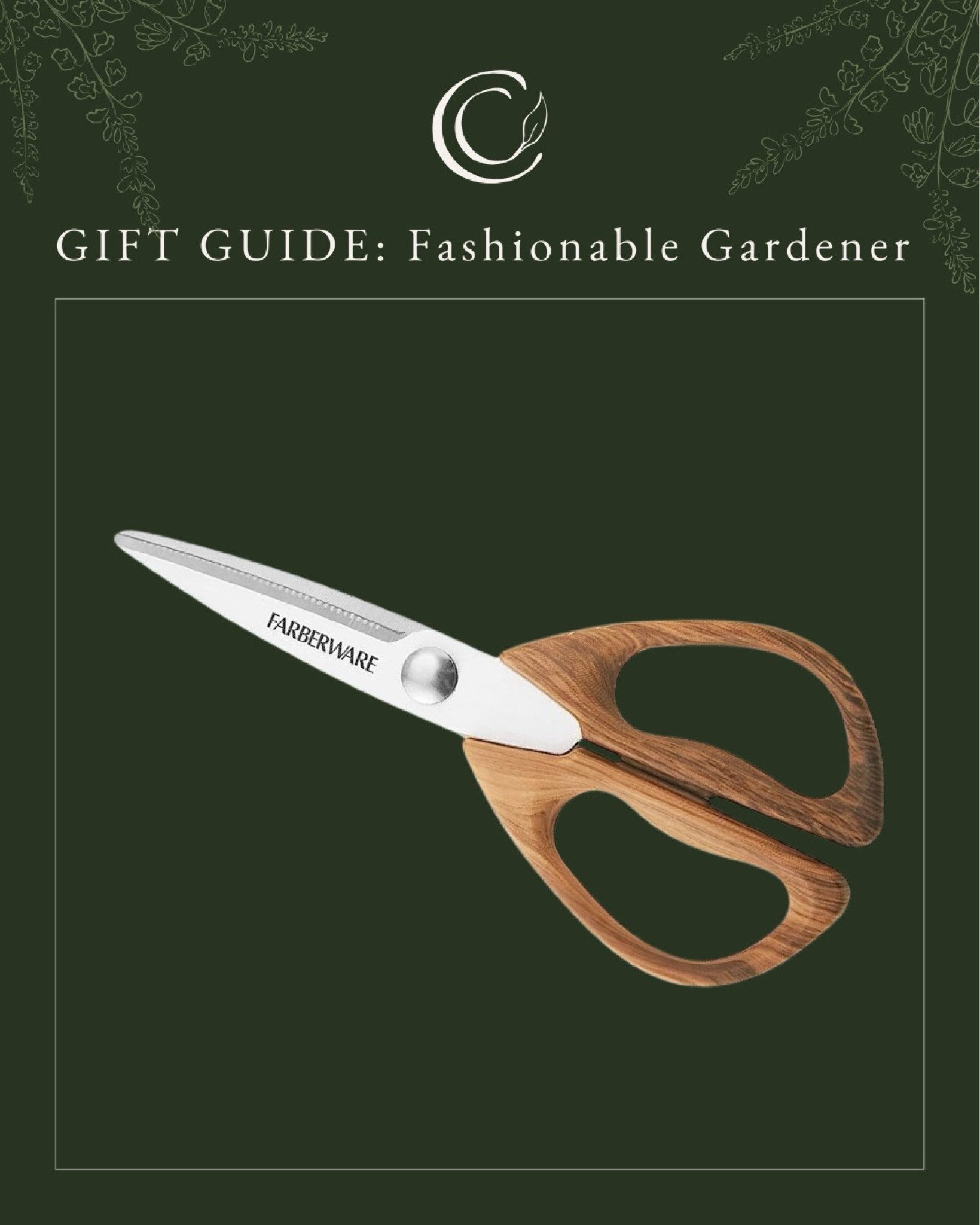 All purpose shears with wood handle

#LTKhome #LTKGiftGuide #LTKSeasonal