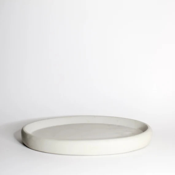 Concrete Tray natural  Handmade Concrete Tray  Oval Tray  - Etsy | Etsy (US)