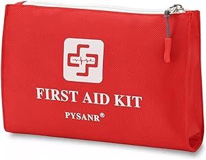 PYSANR Small First Aid Kit, 150 Piece with Foil Blanket, Scissors First Aid Bag for Emergency, Ho... | Amazon (US)