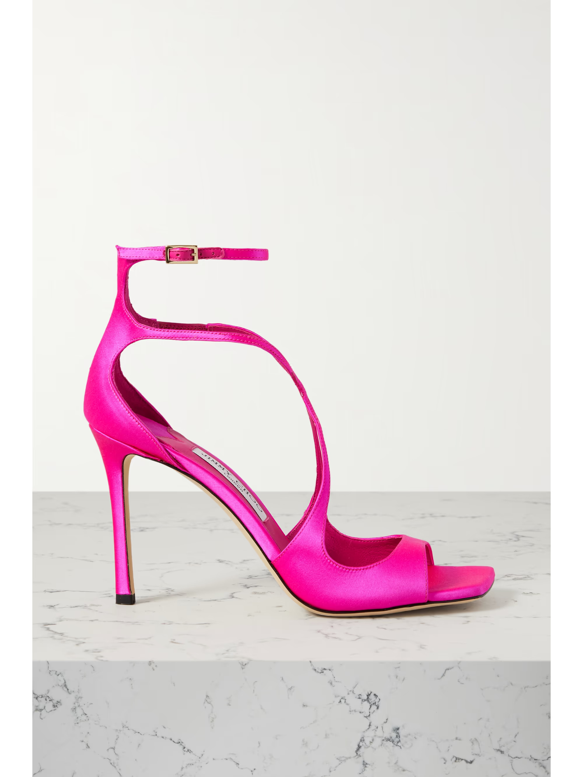Azia 95 satin sandals | NET-A-PORTER (US)