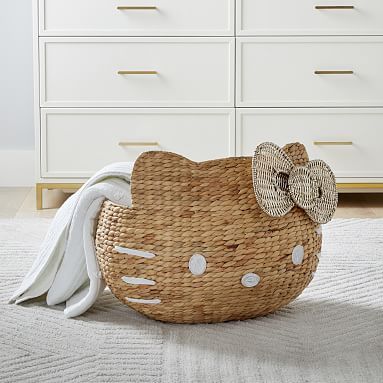 Hello Kitty® Hamper | Pottery Barn Teen | Pottery Barn Teen