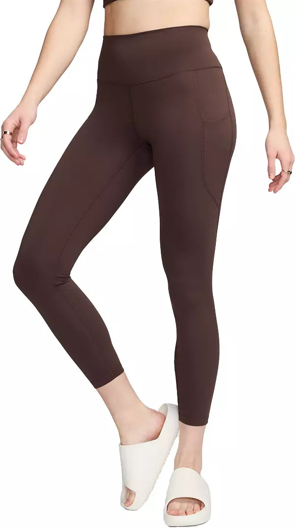Nike Women's One High-Waisted 7/8 Leggings with Pockets | Dick's Sporting Goods