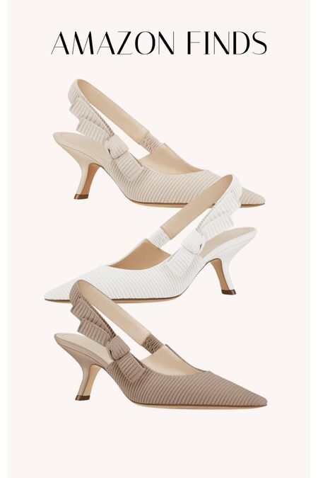 Amazon find! Love this heel. It comes in several colors and would make a great option to pair with jeans or a dress  

#LTKshoecrush #LTKfindsunder50 #LTKstyletip