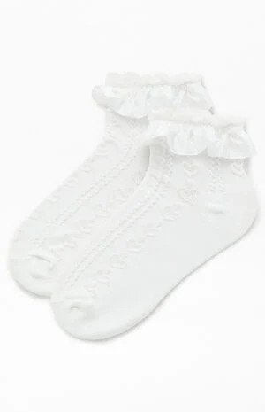 Pacsun Ruffle Ankle Socks | PacSun