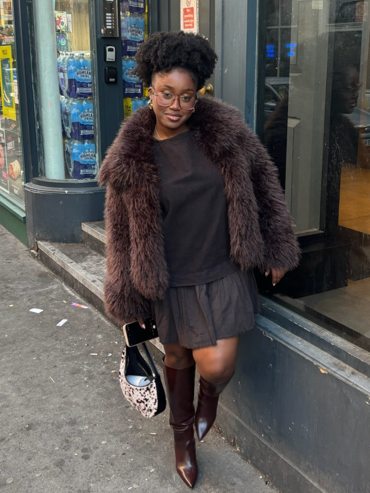 Brown fur coat from asos is still on sale! 

#LTKautumn #LTKwinter #LTKuk