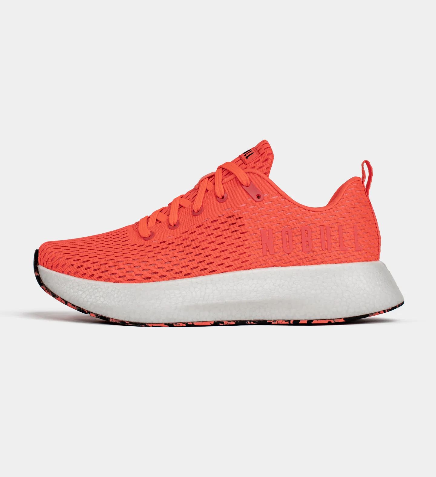 Women's Swirl Runner+ | NEON CORAL WHITE SWIRL | NOBULL | NOBULL