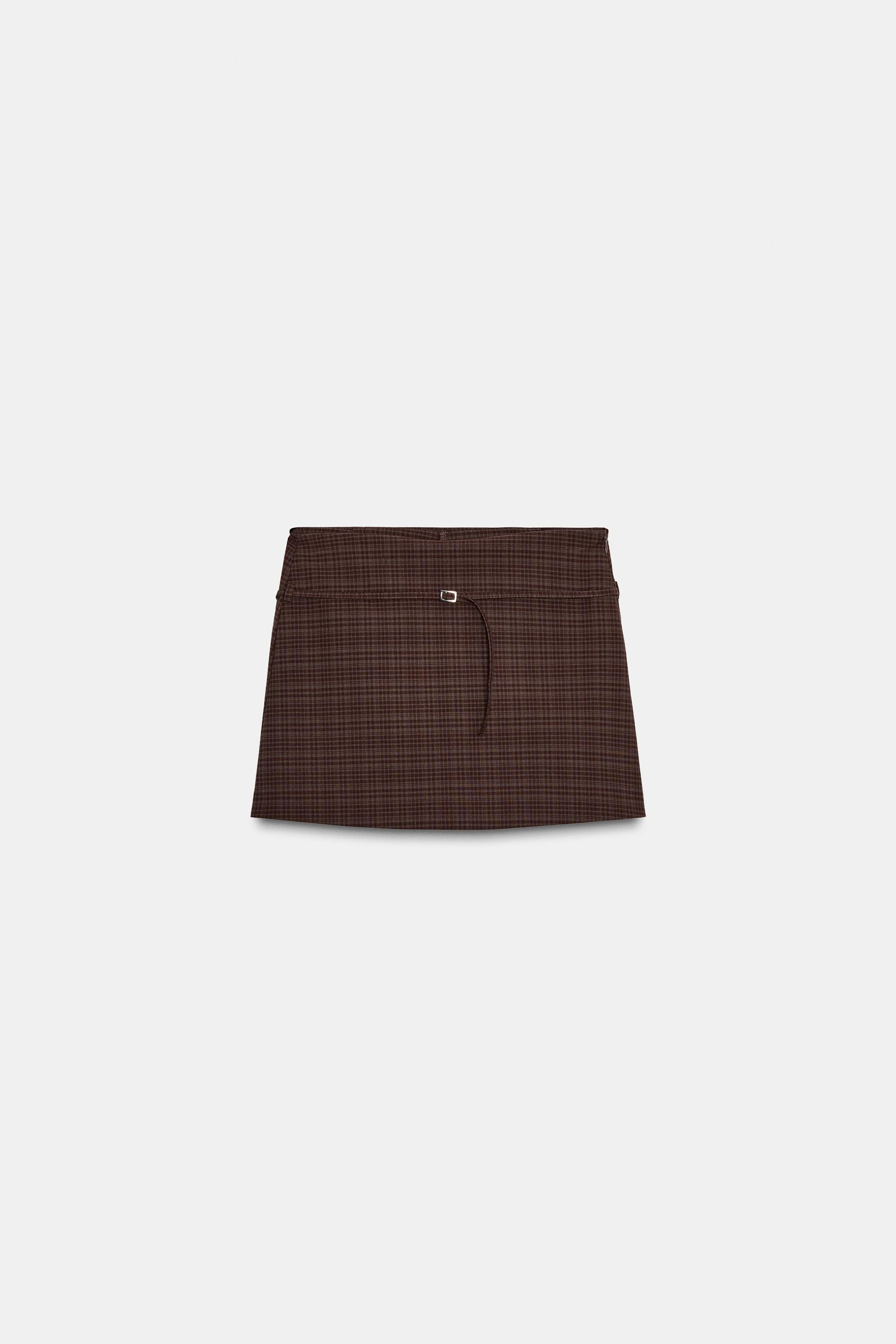SKORT WITH BELT | Zara US