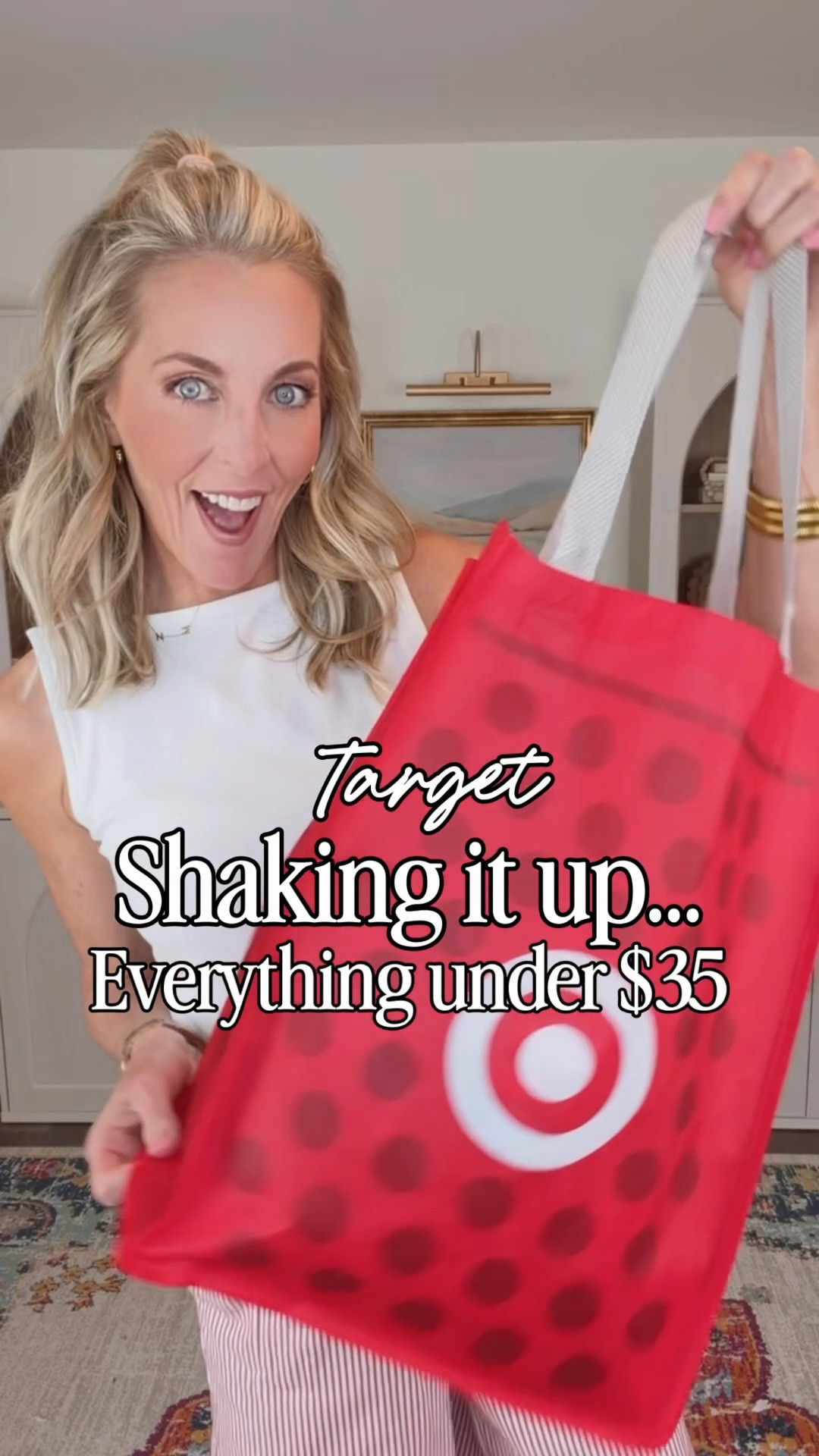 Shaking things up with a Target sale that is coming in HOT. So many pieces under $35 and the quality is so good. I picked up a few favorites that are perfect for spring and easy to style. These will go fast. Comment TARGET to shop before they sell out.