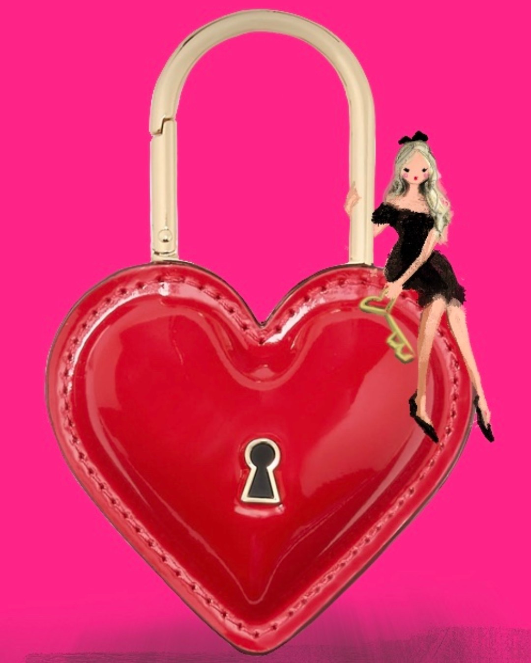 🔑 ❤️  She may be tiny, but she’s holding the key to your dream bag collection 🗝️💖 Discover handbags that steal hearts—pocket-sized charm, oversized style! 

Featuring key to my heart patent leather bag charm @Kate Spade 

#LTKKids #LTKmomlife #LTKValentine
