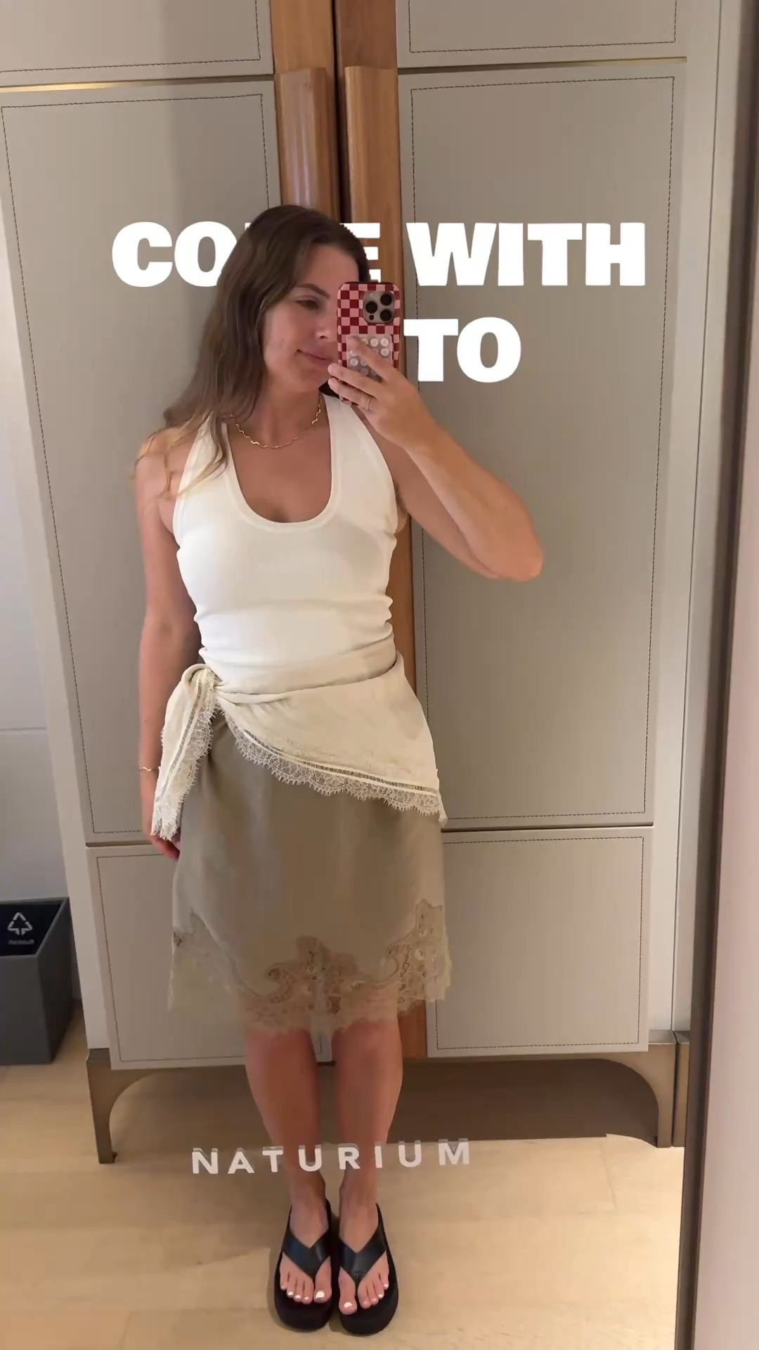 Got stopped by so many people asking about this Henne silk skirt. The colour is divine. Also this tank is just the greatest quality, fit, shape, length. 

I am wearing size 10s in both

(Silk lace skirt, white tank top, silk lace scarf, house of Sephora, smart casual outfit, elegant outfit, work outfit, new season fashion, autumn style, knit tank, everyday outfit) 


#LTKbeauty #LTKaustralia #LTKstyletip