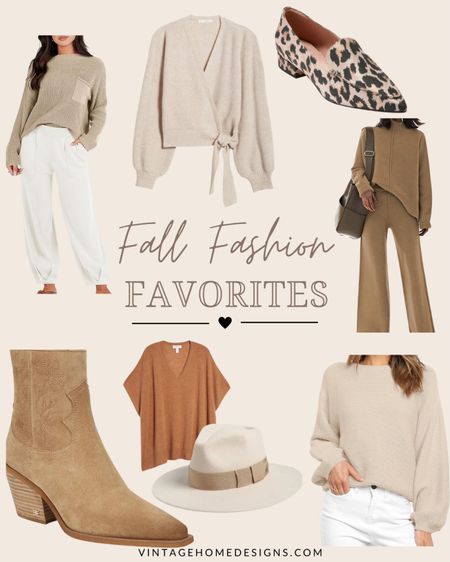 So many cute fall fashion finds!

Lots of them currently on sale.

Fall sweaters, cozy lounge sets, suede booties, hats, leopard loafers, etc.

#LTKSeasonal #LTKxNSale #LTKstyletip