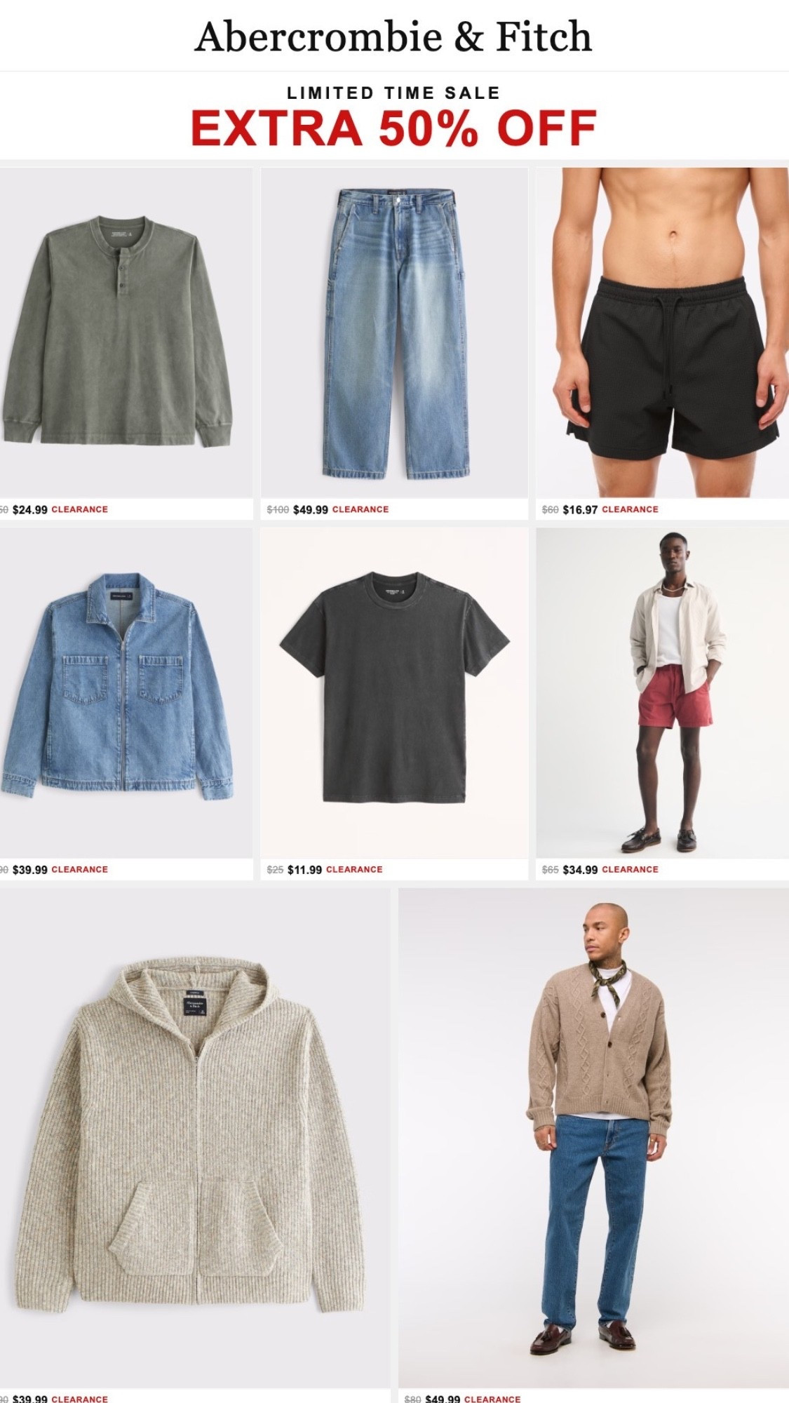 Men’s Abercrombie sale you need to be copping! 

#mensfashion #mensstyle #fashion #abercrombie @abercrombie 

#LTKMens #LTKFestival #LTKdayinmylife