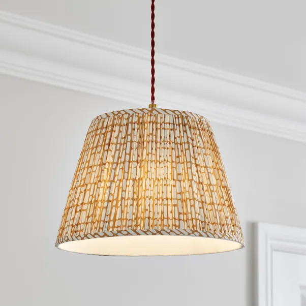 Dash Ruched Tapered Lamp Shade | Dunelm (migrated)