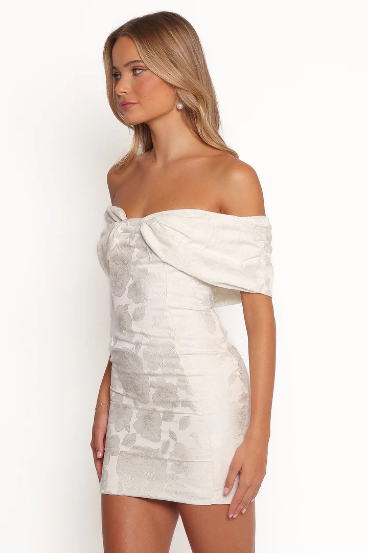 Kaeli Mini Dress - White | Petal & Pup (US)