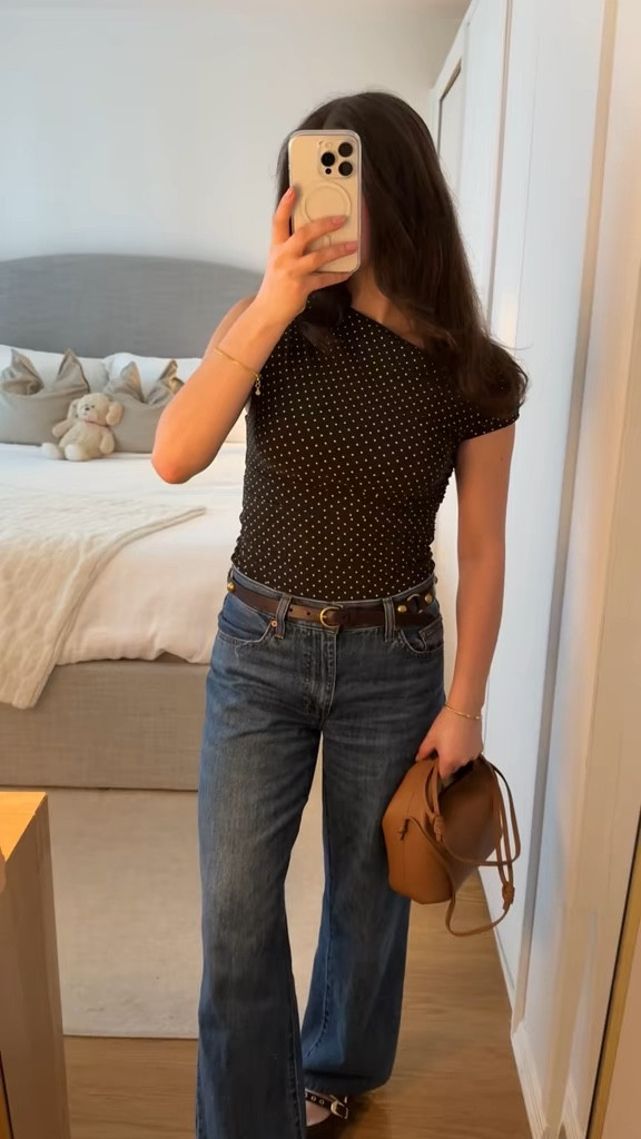 polka for spring🤎🤍

#LTKootd #LTKPetite #LTKSeasonal