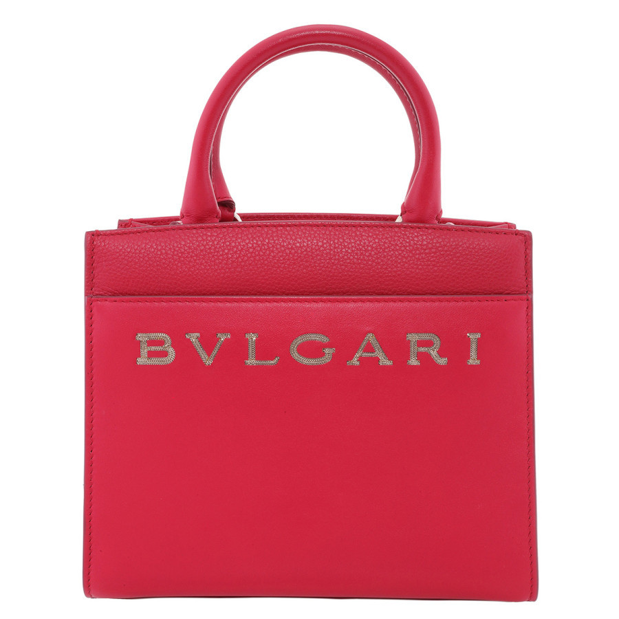 Bvlgari Logo Small Leather Tote Bag | Jomashop.com & JomaDeals.com
