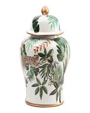 18x10 Jungle Ginger Jar With Lid | Marshalls