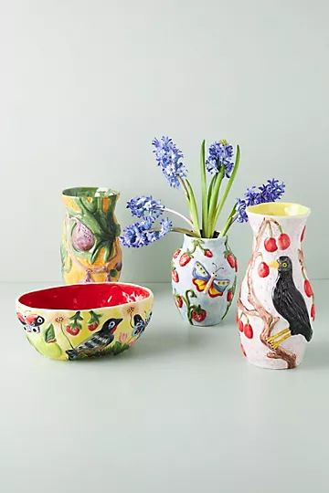 Nathalie Lete Nature Nurture Vase | Anthropologie (US)