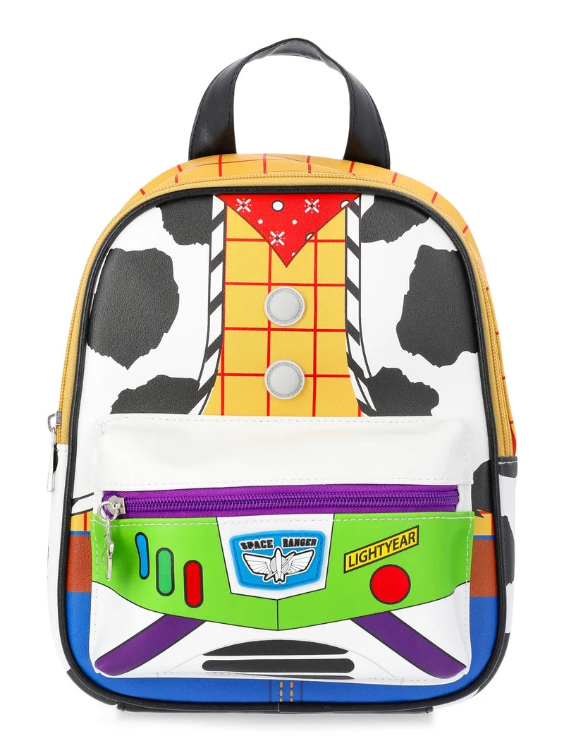 Disney Toy Story Women's Buzz Lightyear and Woody 11" Mini Backpack, Multi | Walmart (US)
