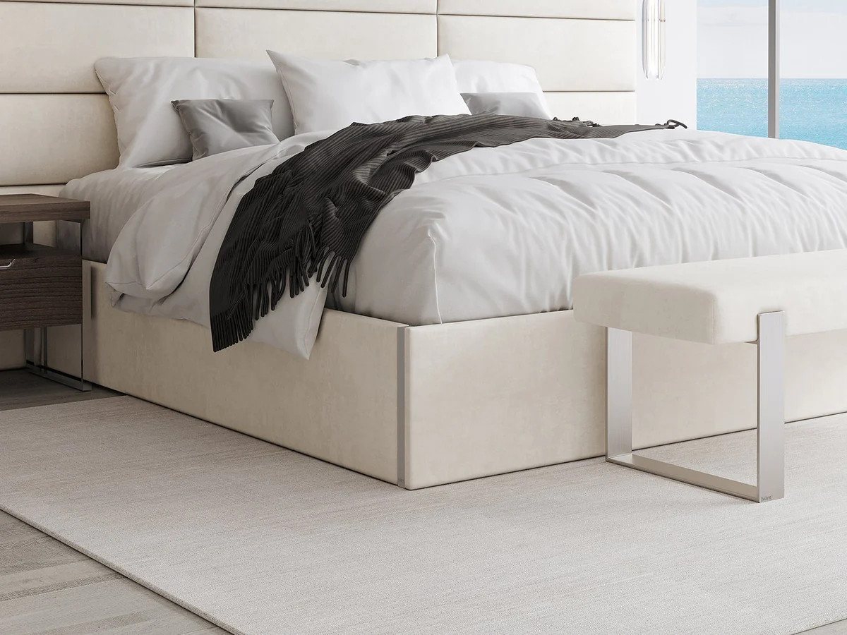 Vant Upholstered Platform Bed - King Size | VÄNT Panels