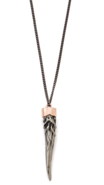 Victorian Tusk Pendant Necklace | Shopbop