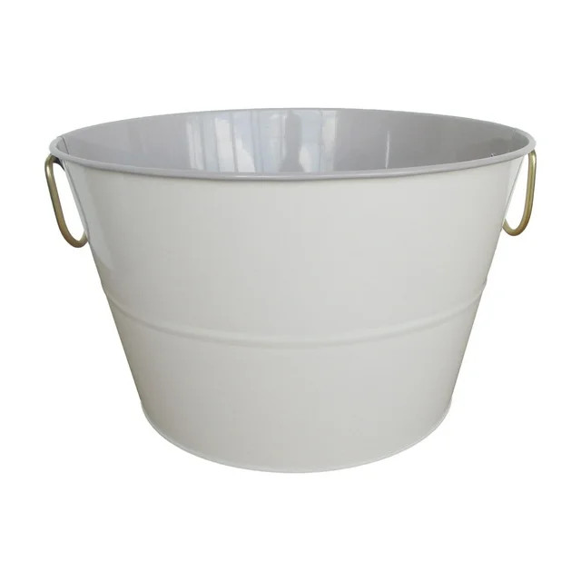 Better Homes & Gardens - 2-Tone Galvanized Round Tub - Grey | Walmart (US)