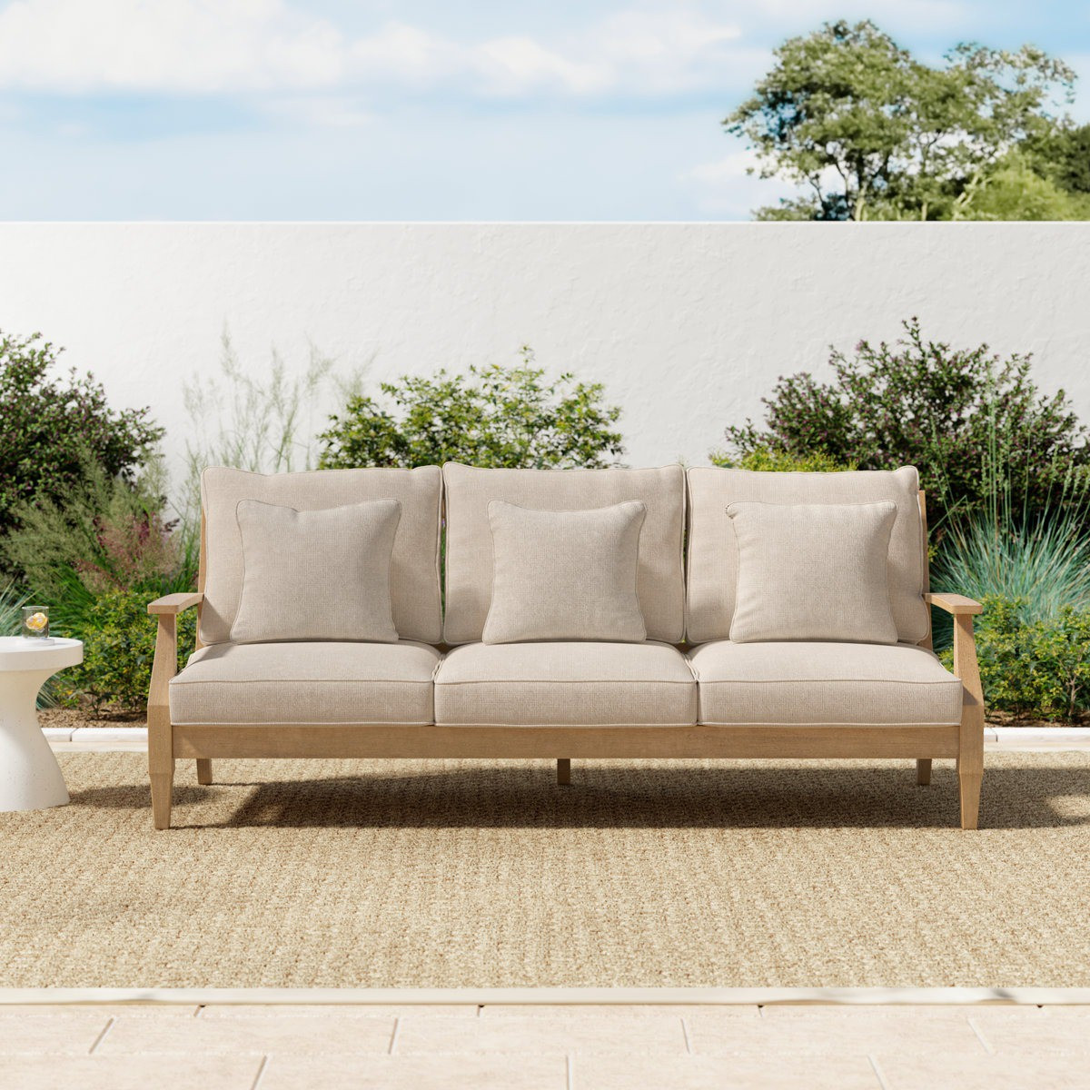 Okay but why does this outdoor sofa make my patio look THIS gorgeous 🤍 Wayfair Spring Cyber Week ends tomorrow — don’t miss up to 80% off ☀️✨#WayfairSale #SpringDeals #SaleEndsSoon #OutdoorSofa #PatioStyle #BackyardDecor #SummerVibes #OutdoorLiving #CozyPatio #GardenVibes #DeckDecor #PatioInspo #HomeGoals #OutdoorSeating #RelaxedLiving #PrettySpaces #LTKFinds #SaleSeason #LastChanceDeals

#LTKSeasonal #LTKHome #LTKSaleAlert