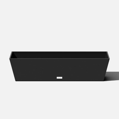 Veradek Pure Series Window Box 36" Plastic Planter - Black | Target