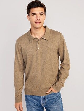Long-Sleeve Polo Pullover Sweater for Men | Old Navy (US)