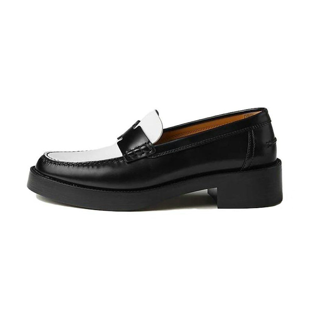 (W) HERMES Loafer 'Black and White' US 7.5W | Novelship