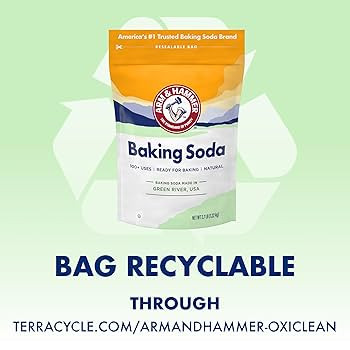ARM & HAMMER Baking Soda Made in USA, Ideal for Baking, Pure & Natural, 2.7lb Bag | Amazon (US)