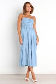 Sienna Dress - Dusty Blue | Petal & Pup (US)