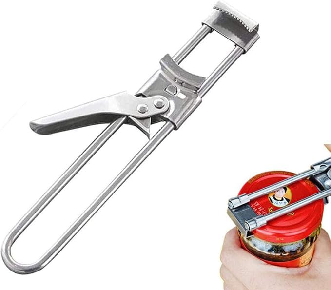 Master Opener Adjustable Jar & Bottle Opener, Adjustable Multifunctional Stainless Steel Can Open... | Amazon (US)