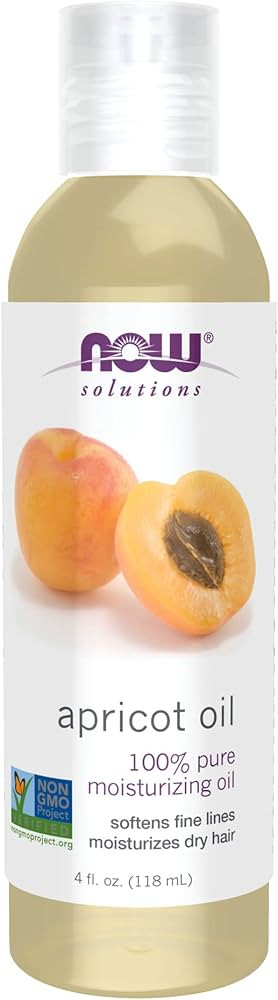 NOW Solutions, Apricot Kernel Oil, Hair Moisturizer, Rejuvenating Skin Oil, Softens Fine Lines, 4... | Amazon (US)