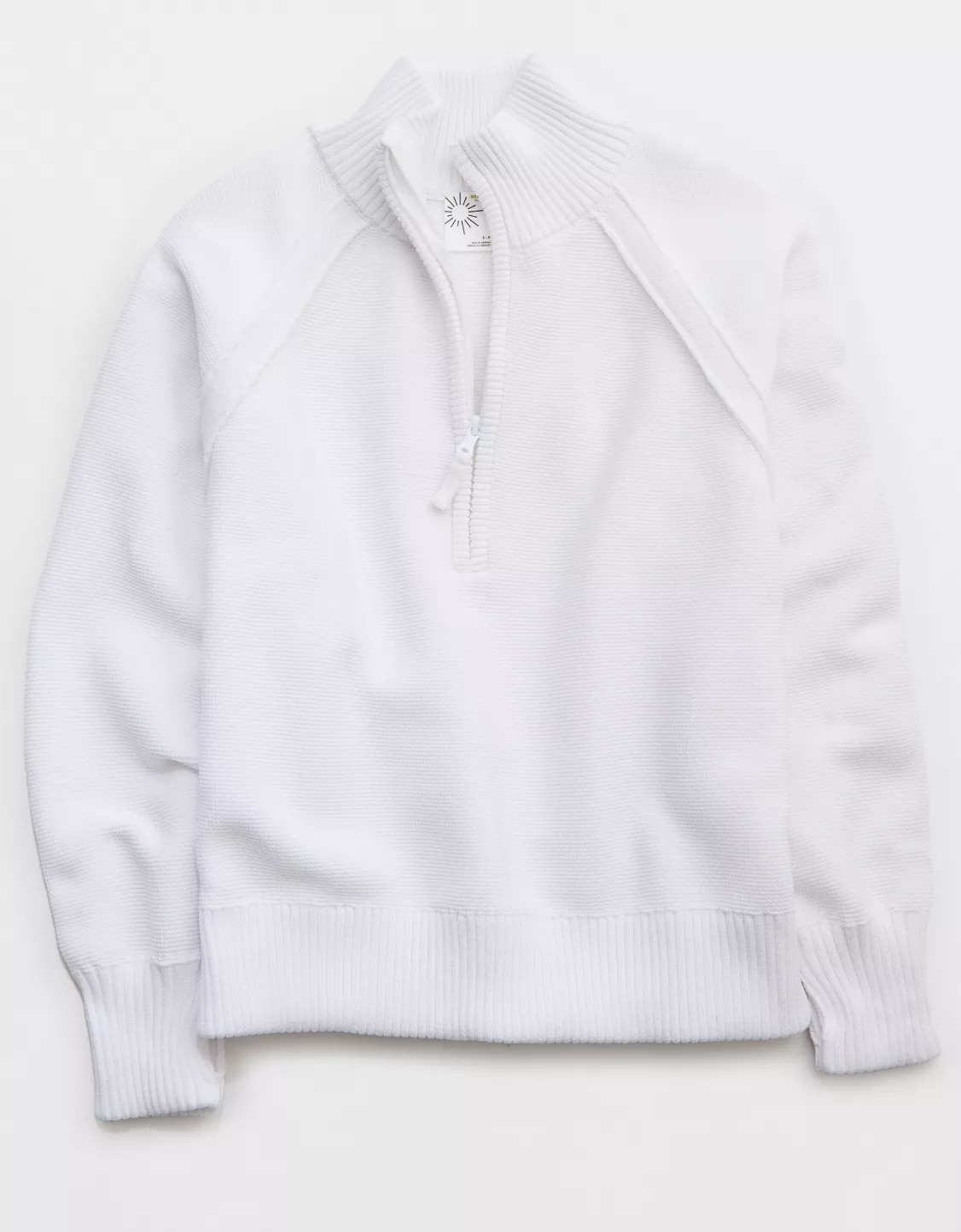 OFFLINE By Aerie Cool Down Quarter Zip Sweater | Aerie