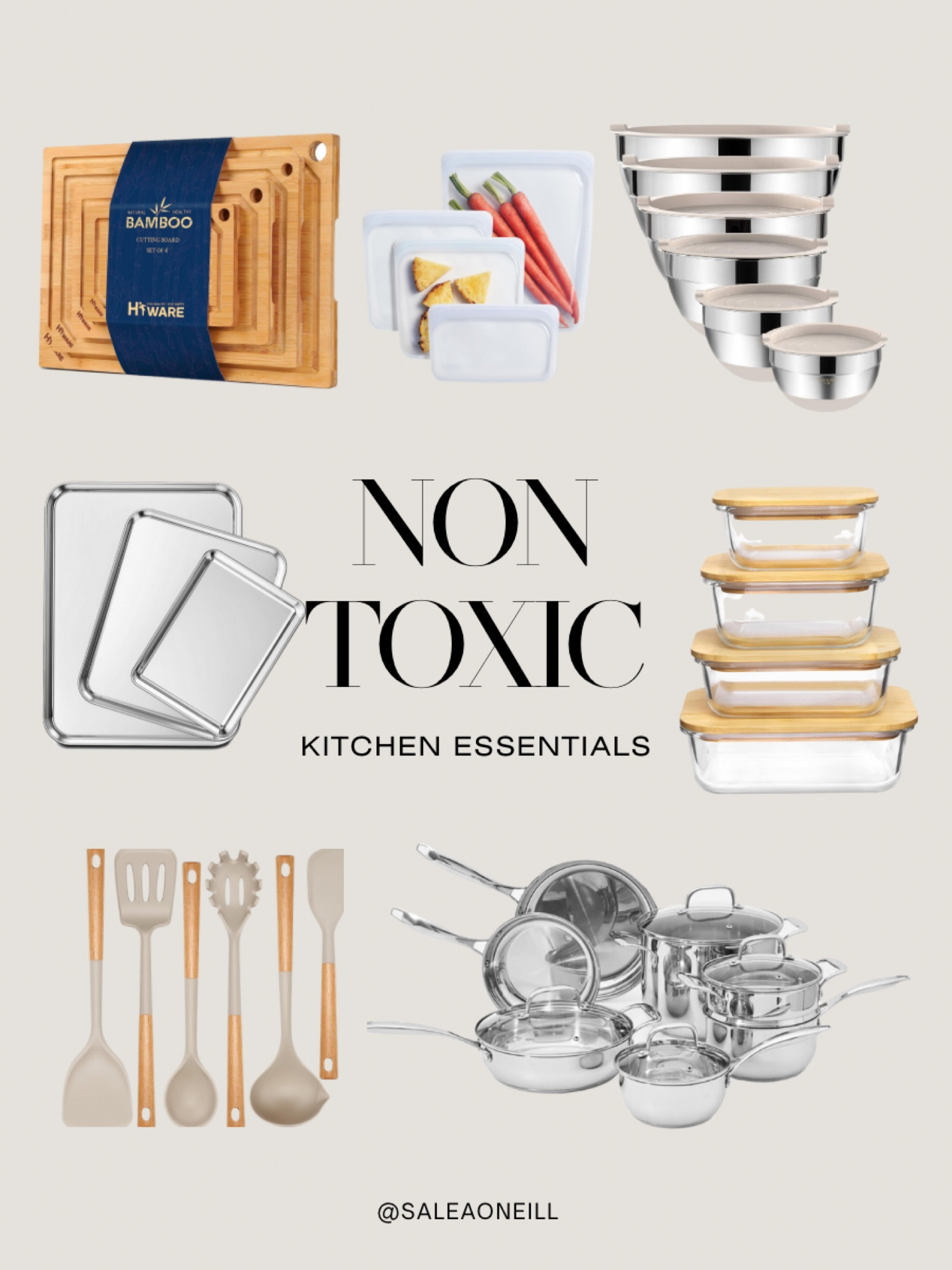 non toxic kitchen swaps!