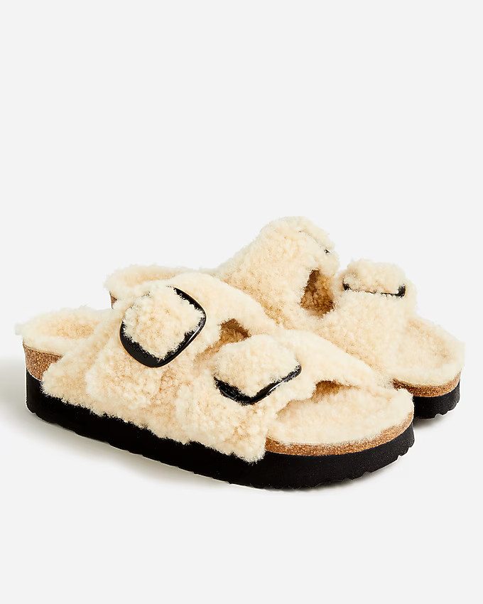 Birkenstock® Arizona allover shearling sandals | J. Crew US