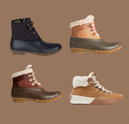 Clearance boots! 

Seasonal boots sale style sperry fall winter 

#LTKSeasonal #LTKsalealert #LTKshoecrush