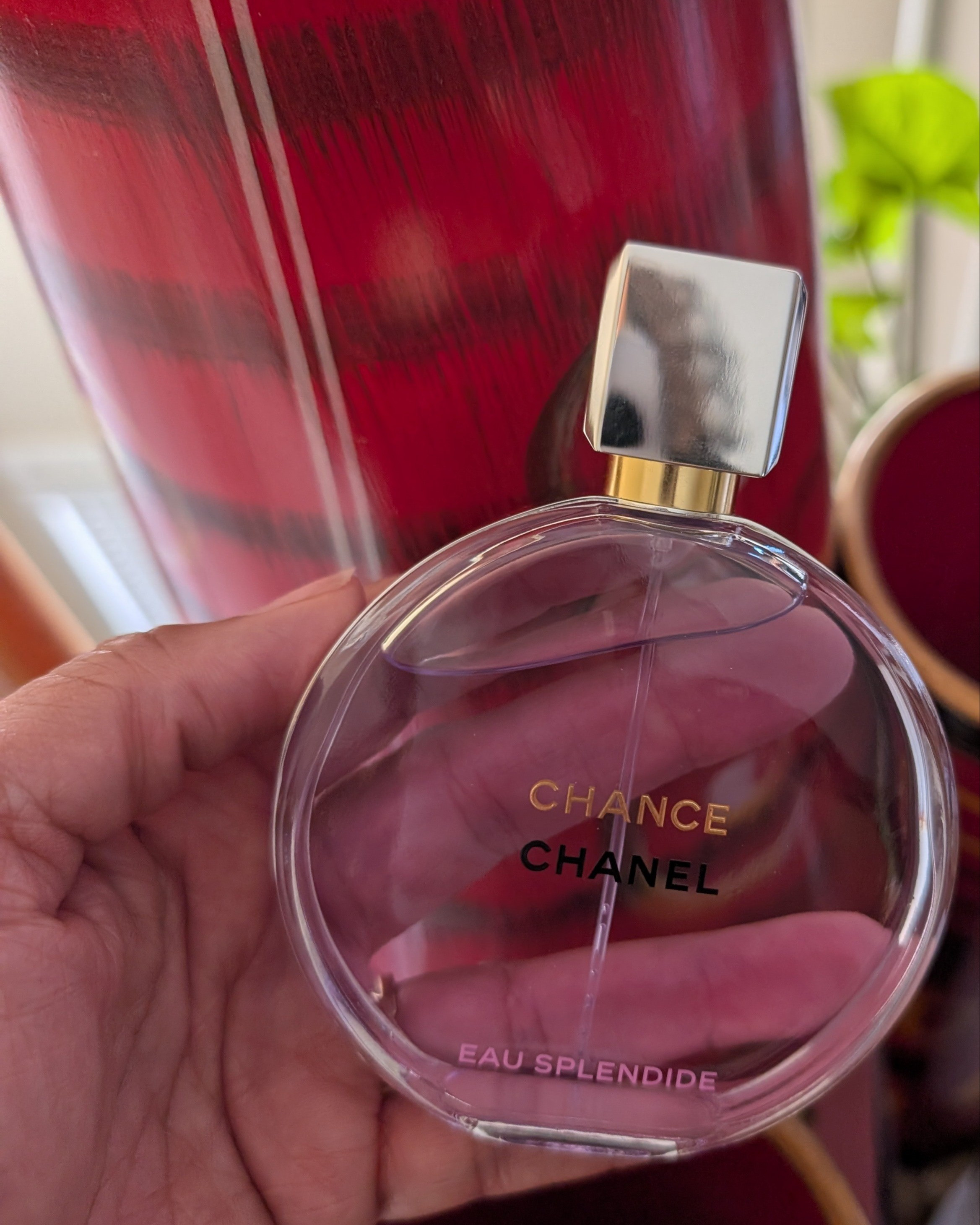 Today's work from home scent of the day!  Chanel Chance Splendide

#LTKWorkwear #LTKBeauty #LTKselfcare