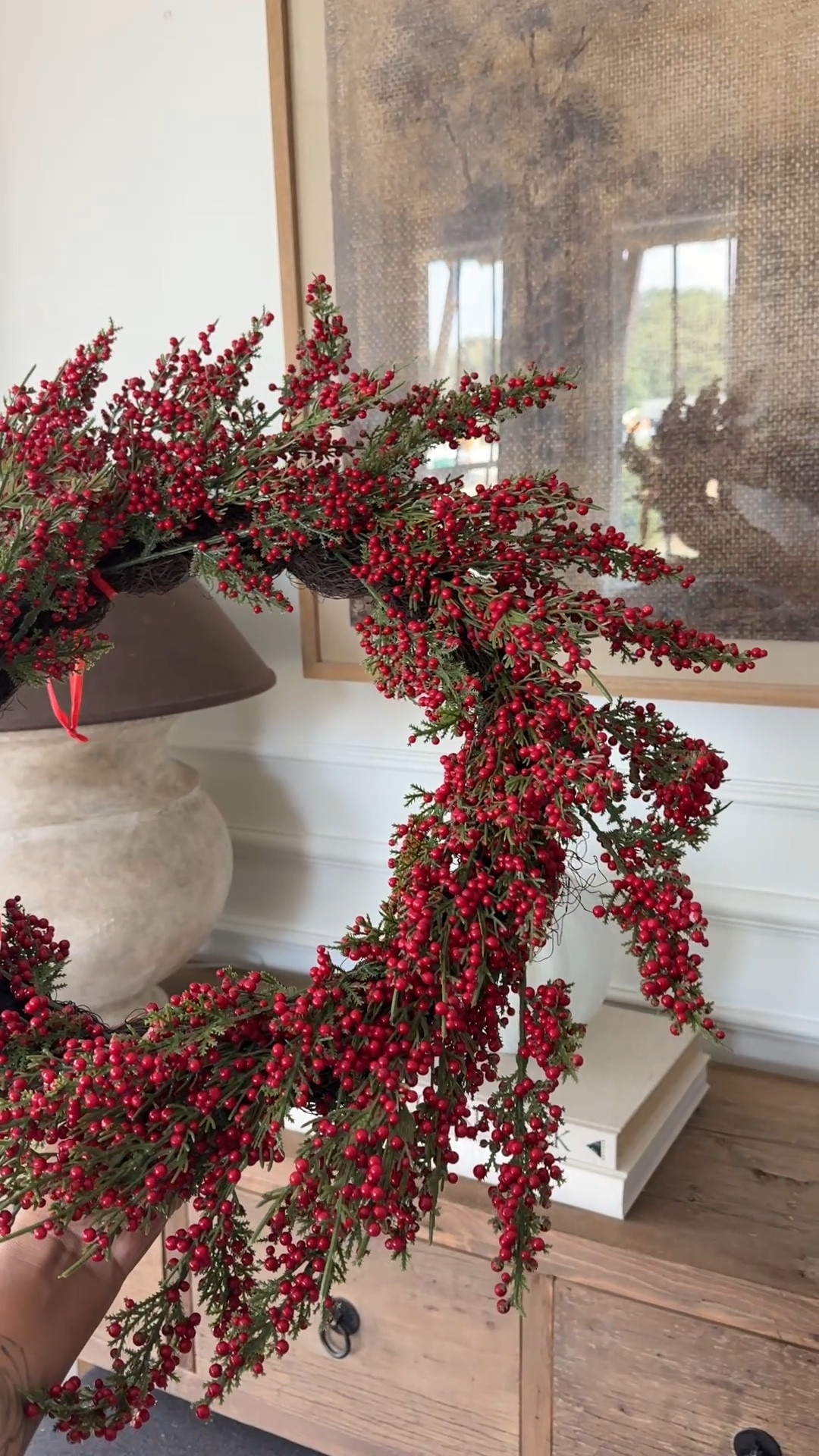 This is the most realistic berry wreath of seen so far! I removed the ribbon off mine it’s the perfect organic look 😍

#LTKFallSale #LTKHome #LTKSeasonal