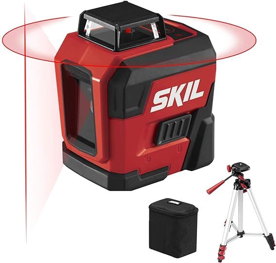 Amazon.com: SKIL 65ft. 360° Red Self-Leveling Cross Line Laser Level with Horizontal and Vertica... | Amazon (US)