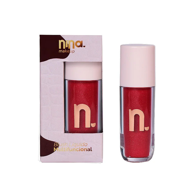BLUSH LIQ. MULTIFUNCIONAL WESTERN - CEREJA DO CAMPO - NINA MAKEUP | Nina Makeup (BR)
