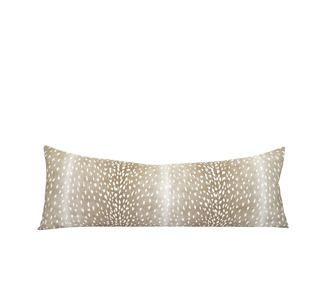 Long Lumbar Pillow Cover DOUBLE SIDED Antelope Pillow Cover - Etsy | Etsy (US)