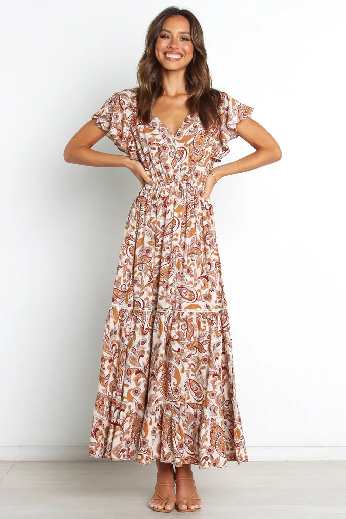 Anika Dress - Brown | Petal & Pup (US)