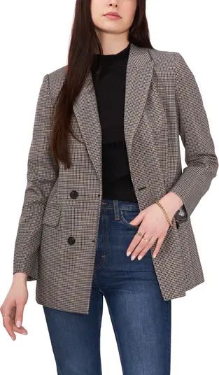 Plaid Double Breasted Blazer | Nordstrom