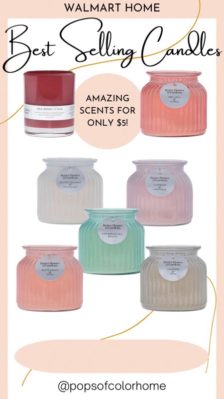Calling all candle lovers! Even if you’re not one, you’ll need to try these out and grab a few for your loved ones! They’re only $5 and you can find them on @Walmart! I love all of the scents🥰 #WalmartPartner #WalmartHome

#LTKhome #LTKVideo