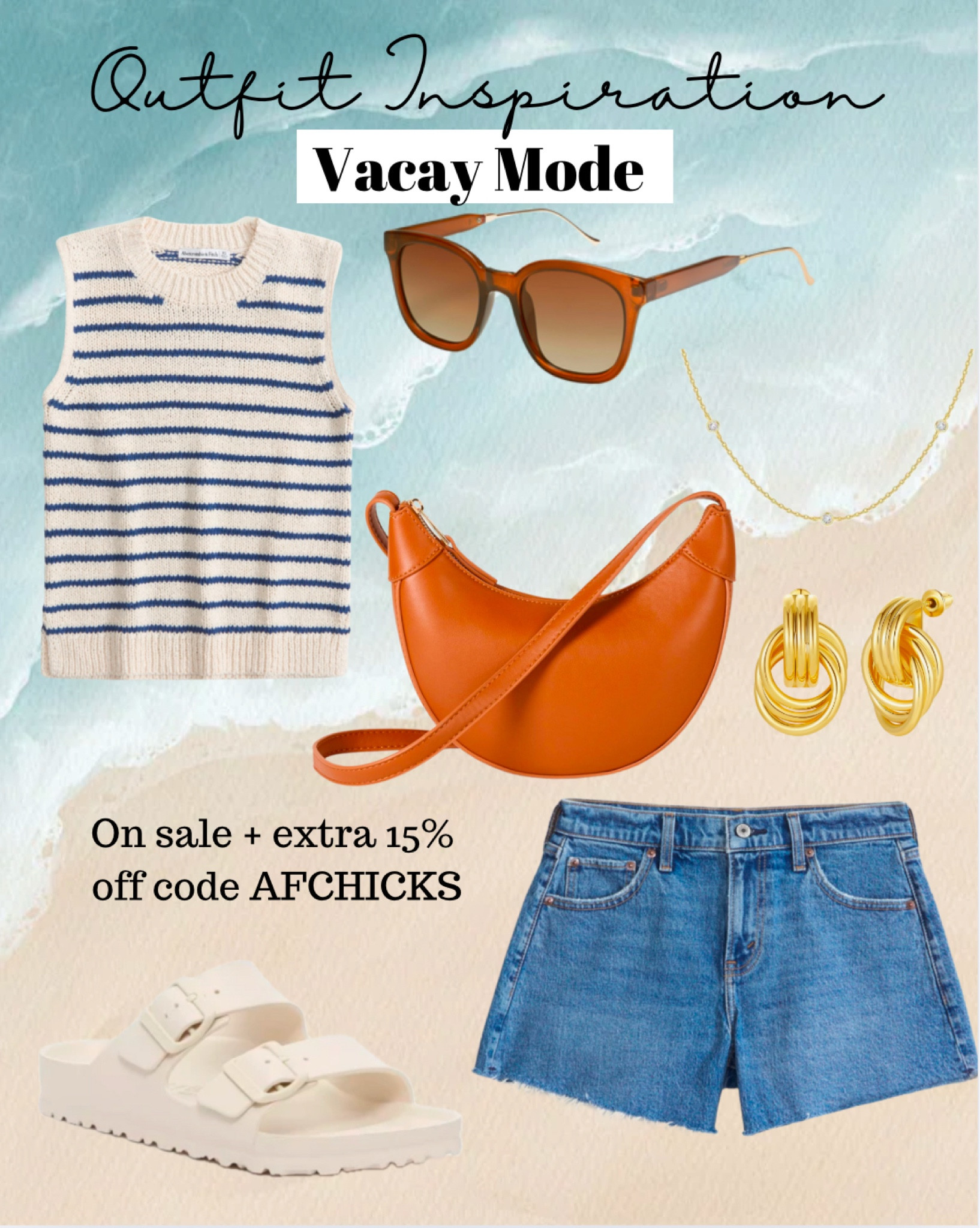 Abercrombie vacation outfit on sale + 15% off code AFCHICKS 
#vacation 

#LTKTravel #LTKSaleAlert