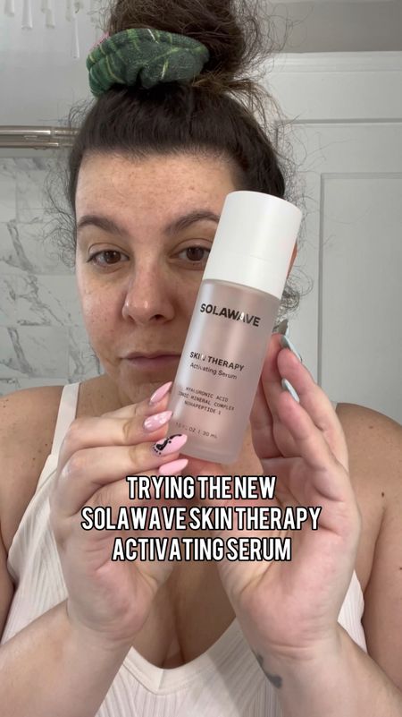 Trying the new Solwave wand activation serum

#LTKBeauty #LTKGiftGuide
