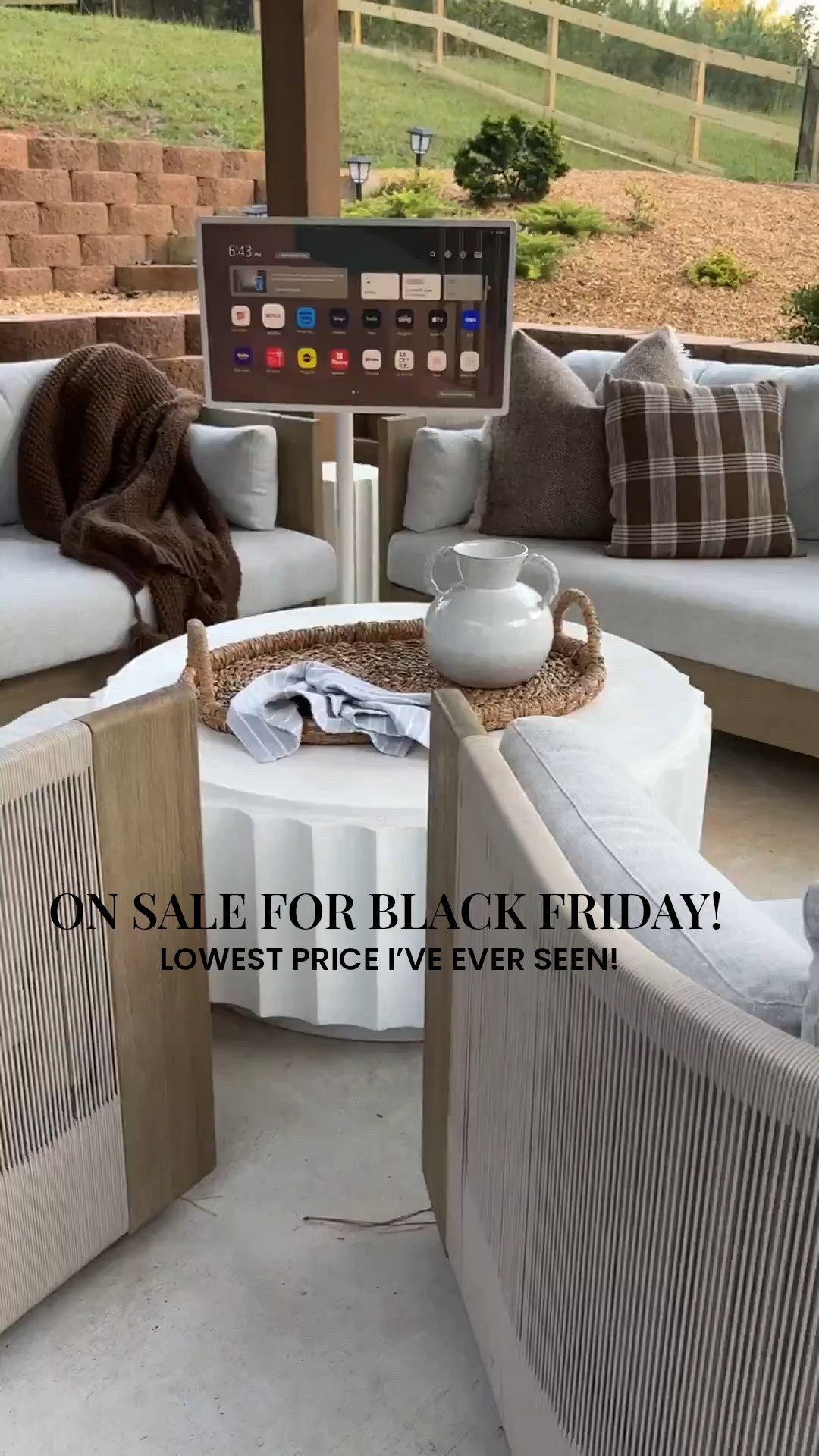 Black Friday sale favorites! Outdoor furniture, patio furniture, outdoor sofa, outdoor coffee table, home decor 


#LTKCyberWeek #LTKHome #LTKGiftGuide
